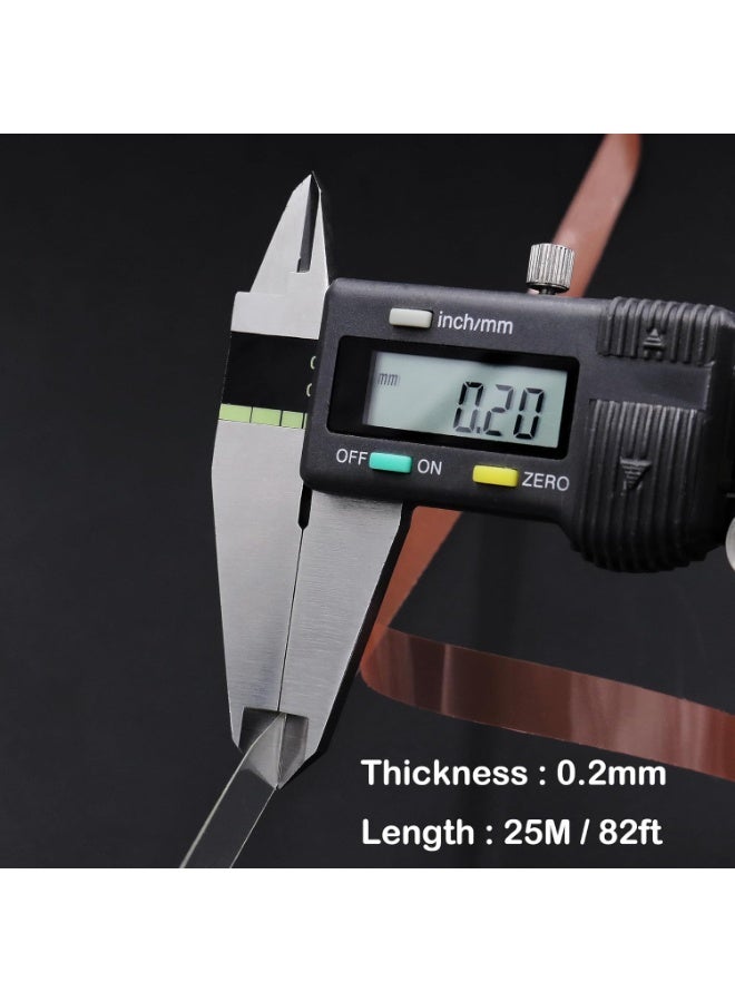 3mm × 25M واضح رقيق مزدوج الجانبين قوي لاصق شريط أكريليك (1/8 "x82ft) للهواتف المحمولة أجهزة الكمبيوتر المحمول أقراص شاشة LCD - Image 3